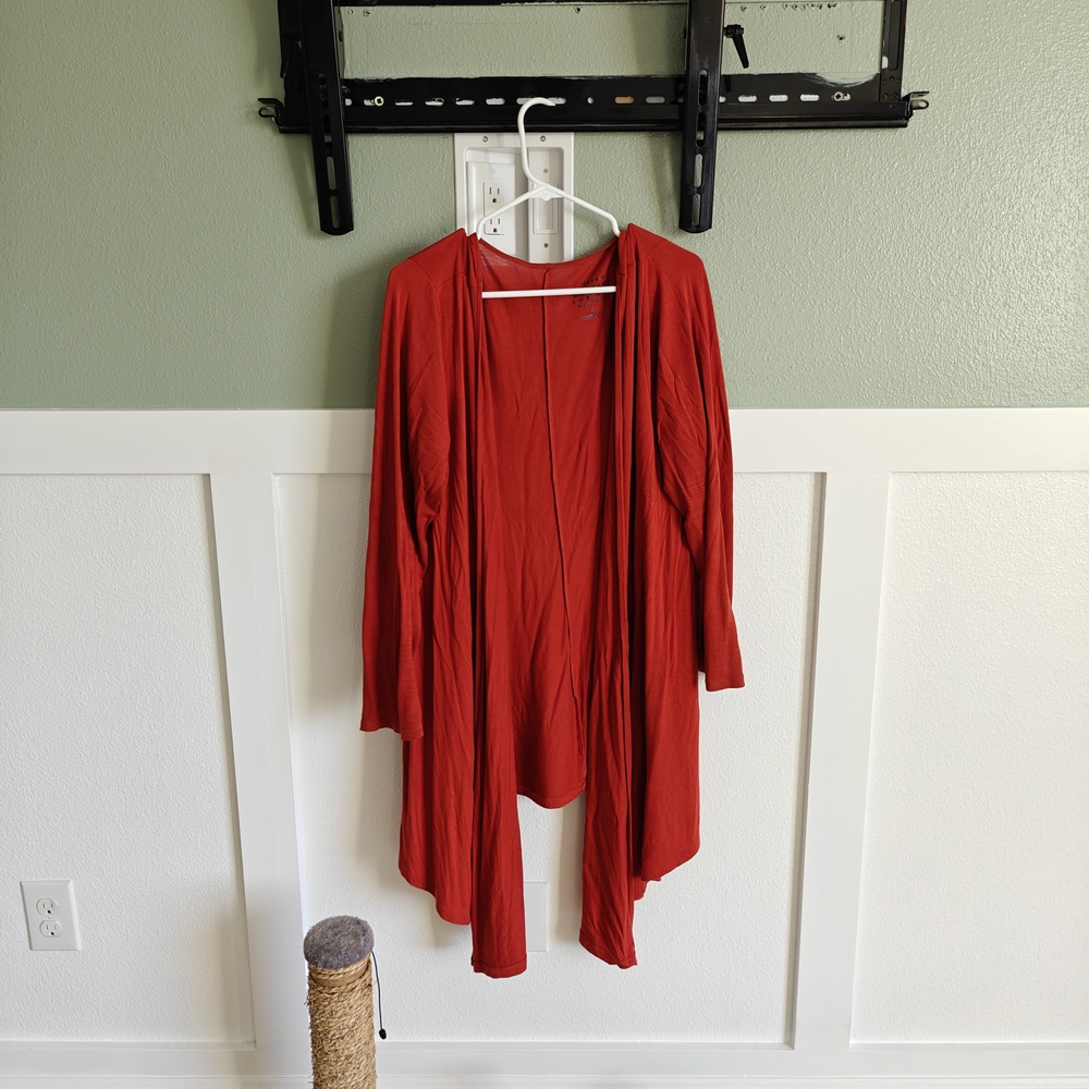 Torrid Red Knit Cardigan Sweater